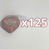 ALHAJERO GRANDE 16 CARACTERES FORMA DE CORAZON FONDO TRADICIONAL MIK ROSA