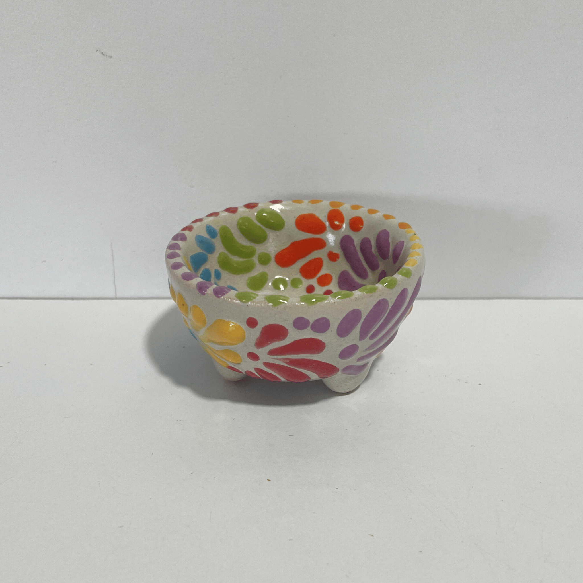 MOLCAJETE MINI FONDO TRADICIONAL MIK MULTICOLOR