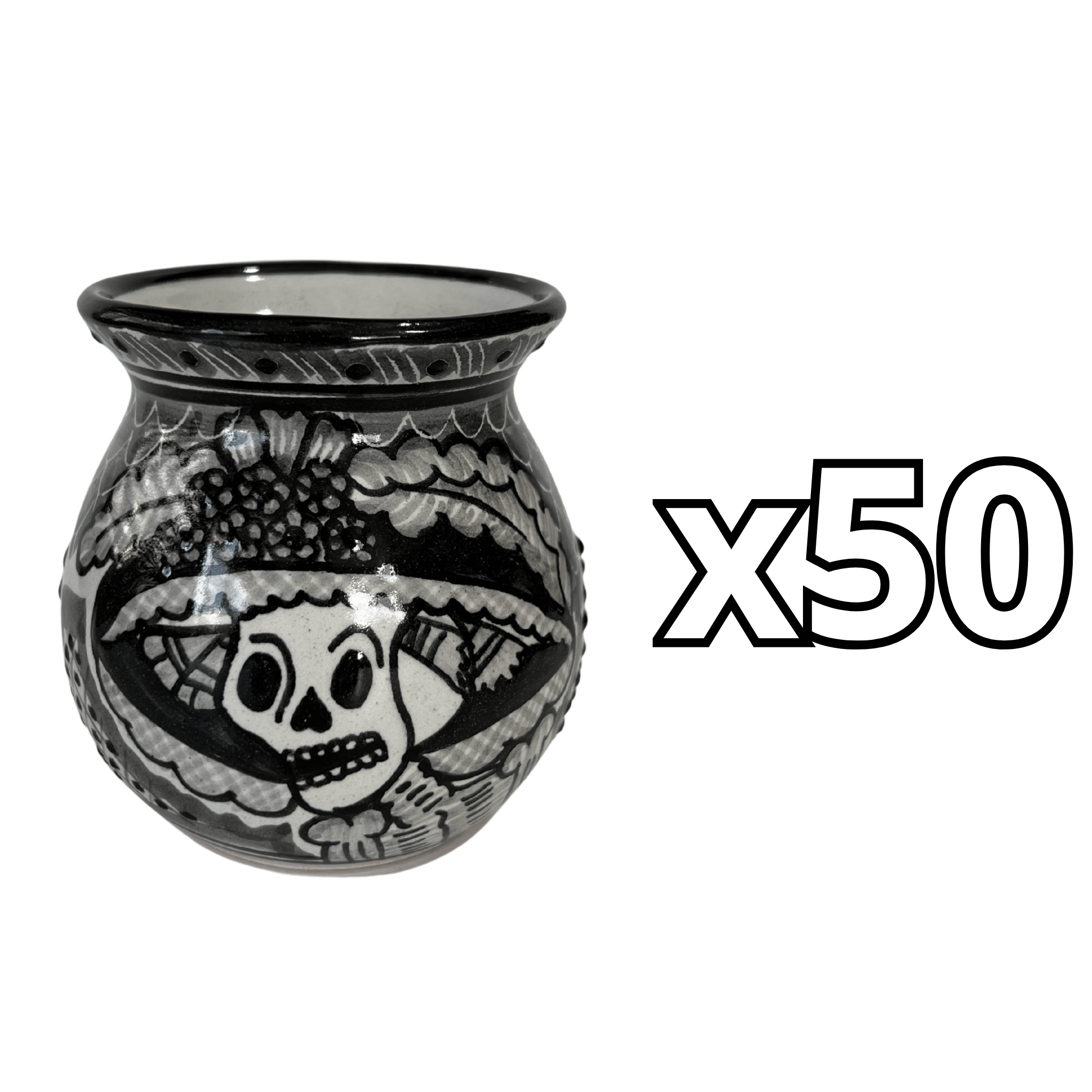 JARRO CATRINA BLANCO Y NEGRO