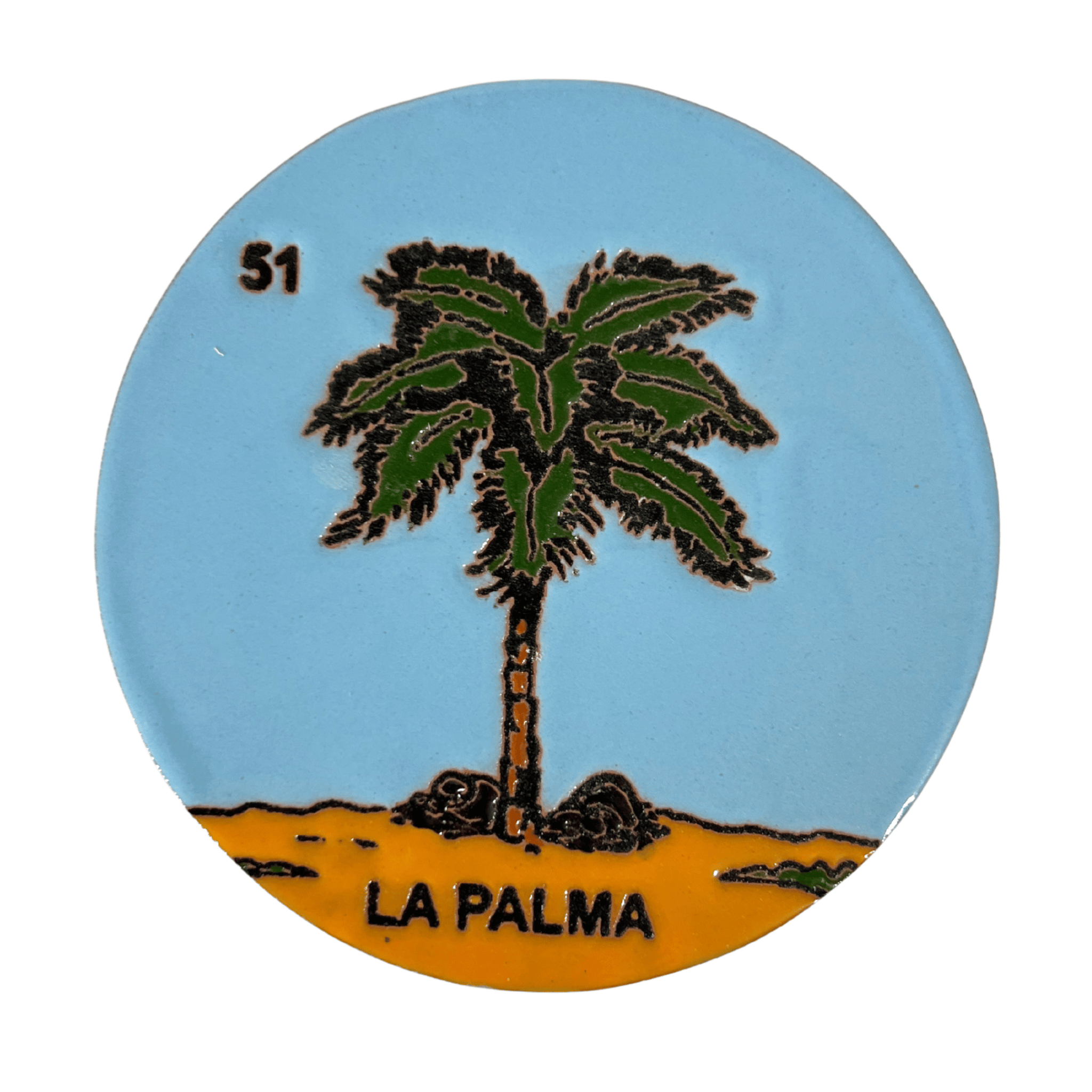 PORTAVASOS LOTERIA LA PALMA