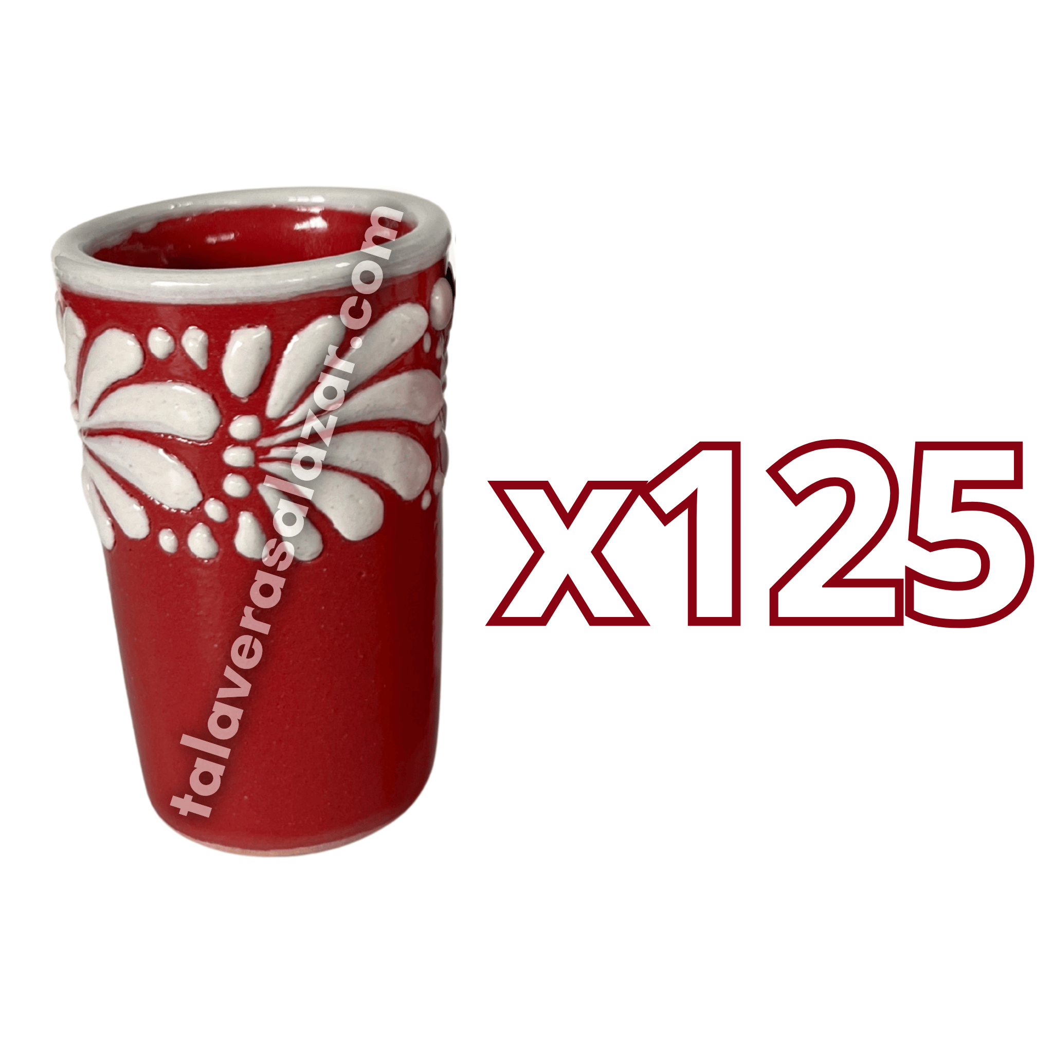 TEQUILERO NO PERSONALIZADO FONDO ROJO MIK CENEFA BLANCO