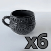 TAZA CHOCOLATERA MEDIANA MIK SUPER BLACK