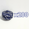 ALHAJERO TAPA BOTON CHICO NO PERSONALIZADO FONDO TRADICIONAL MIK AZUL COBALTO