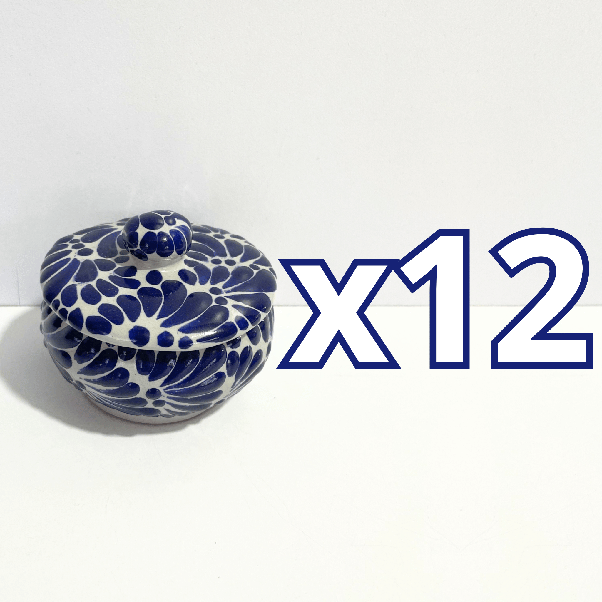 ALHAJERO TAPA BOTON CHICO NO PERSONALIZADO FONDO TRADICIONAL MIK AZUL COBALTO