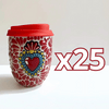 TERMO BOLITA FONDO TRADICIONAL MIK ROJO SAGRADO CORAZON