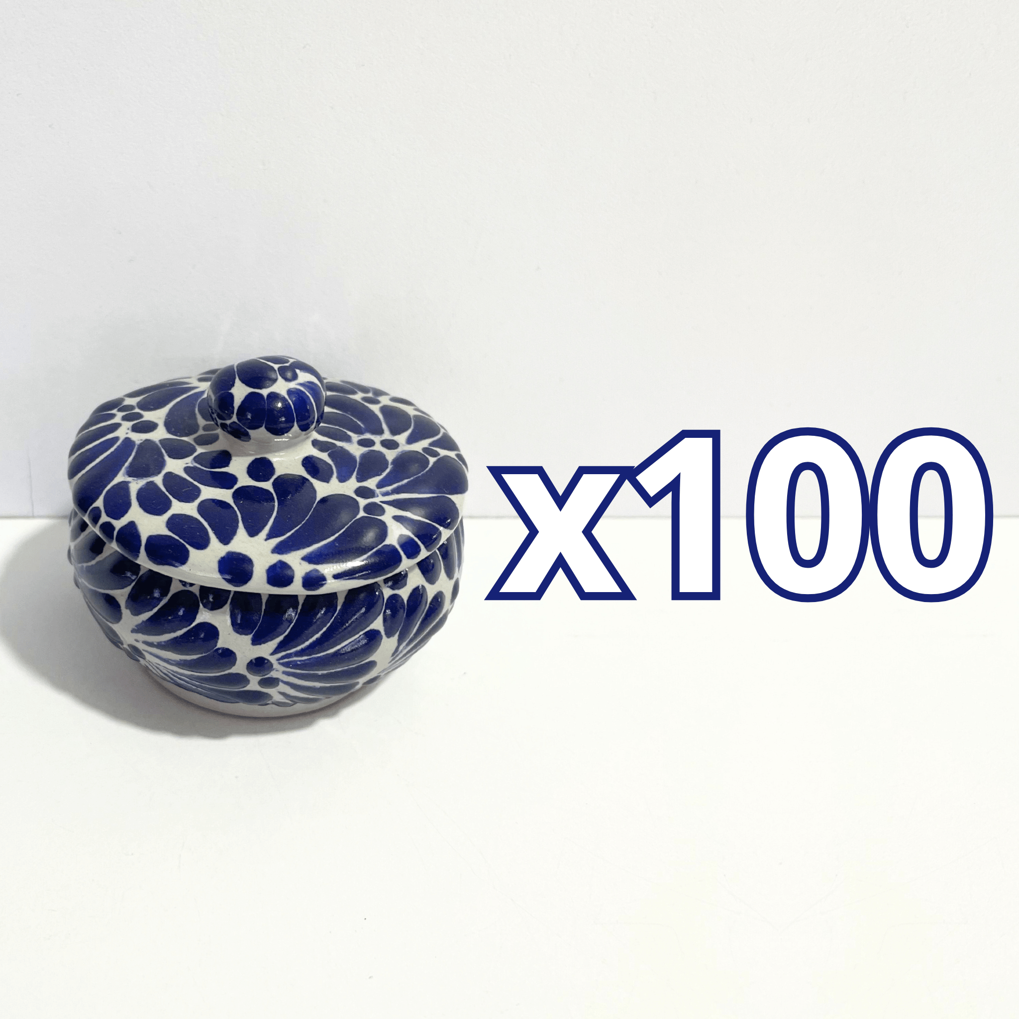 ALHAJERO TAPA BOTON CHICO NO PERSONALIZADO FONDO TRADICIONAL MIK AZUL COBALTO