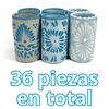 SET TEQUILERO AZUL TURQUESA