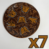PLATO PLANO FONDO CAFE MIK CAFE CHOCOLATE MARIPOSAS