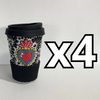 TERMO 15 CM SIN ASA FONDO TRADICIONAL MIK NEGRO SAGRADO CORAZON