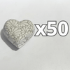 ALHAJERO GRANDE FORMA DE CORAZON FONDO TRADICIONAL MIK BLANCO