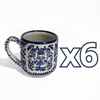 AGUSTO YOGA TAZA RECTA ESTANDAR MIK AZUL COBALTO COLABORACIÓN