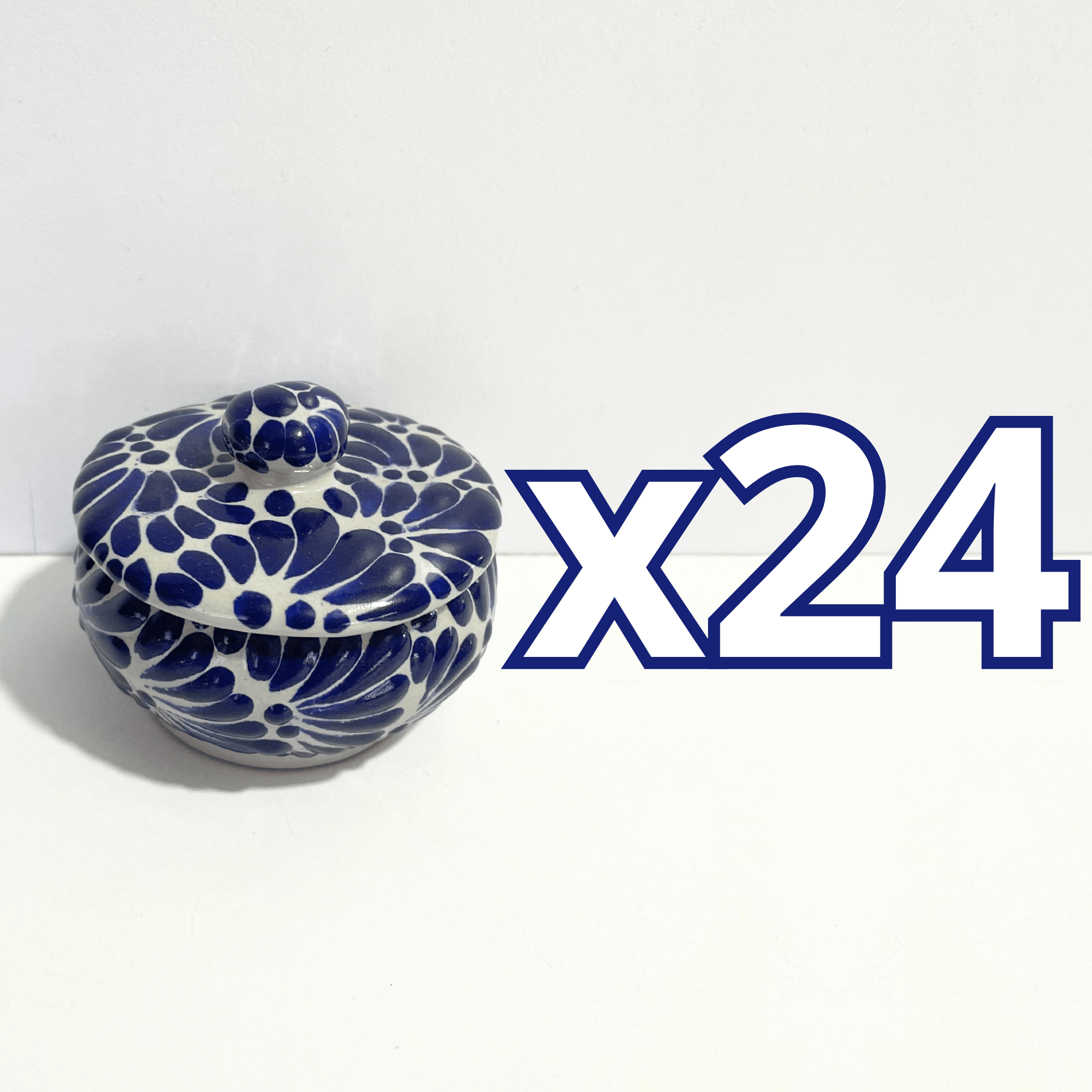 ALHAJERO TAPA BOTON CHICO NO PERSONALIZADO FONDO TRADICIONAL MIK AZUL COBALTO