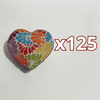 ALHAJERO GRANDE FORMA DE CORAZON FONDO TRADICIONAL MIK MULTICOLORES