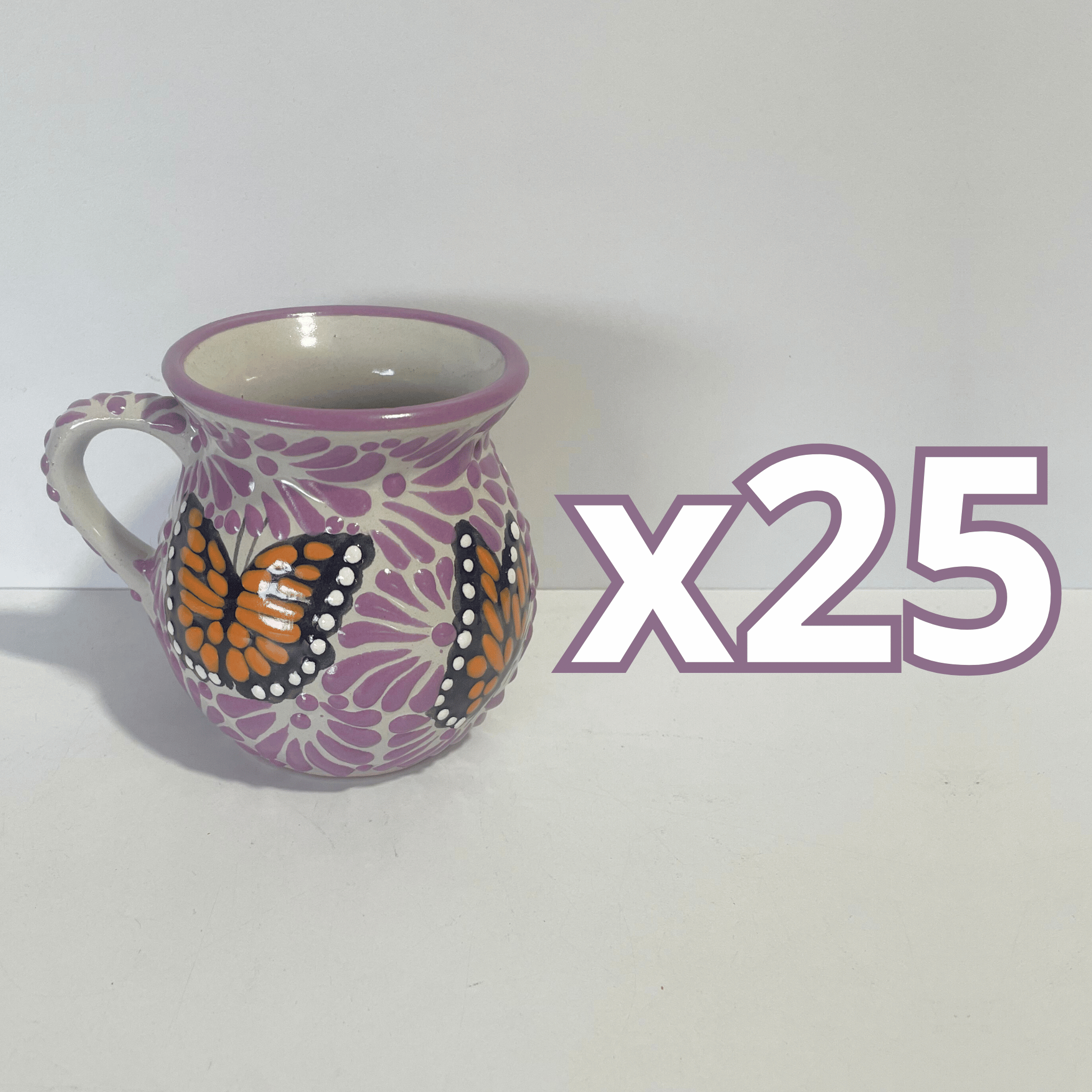 JARRO FONDO TRADICIONAL MIK MORADO MARIPOSAS