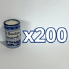 TEQUIVELA PERSONALIZADA FONDO TRADICIONAL CENEFA AZUL COBALTO MI BAUTIZO