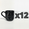 TAZA RECTA 8 CM MIK SUPER BLACK