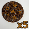PLATO PLANO FONDO CAFE MIK CAFE CHOCOLATE MARIPOSAS