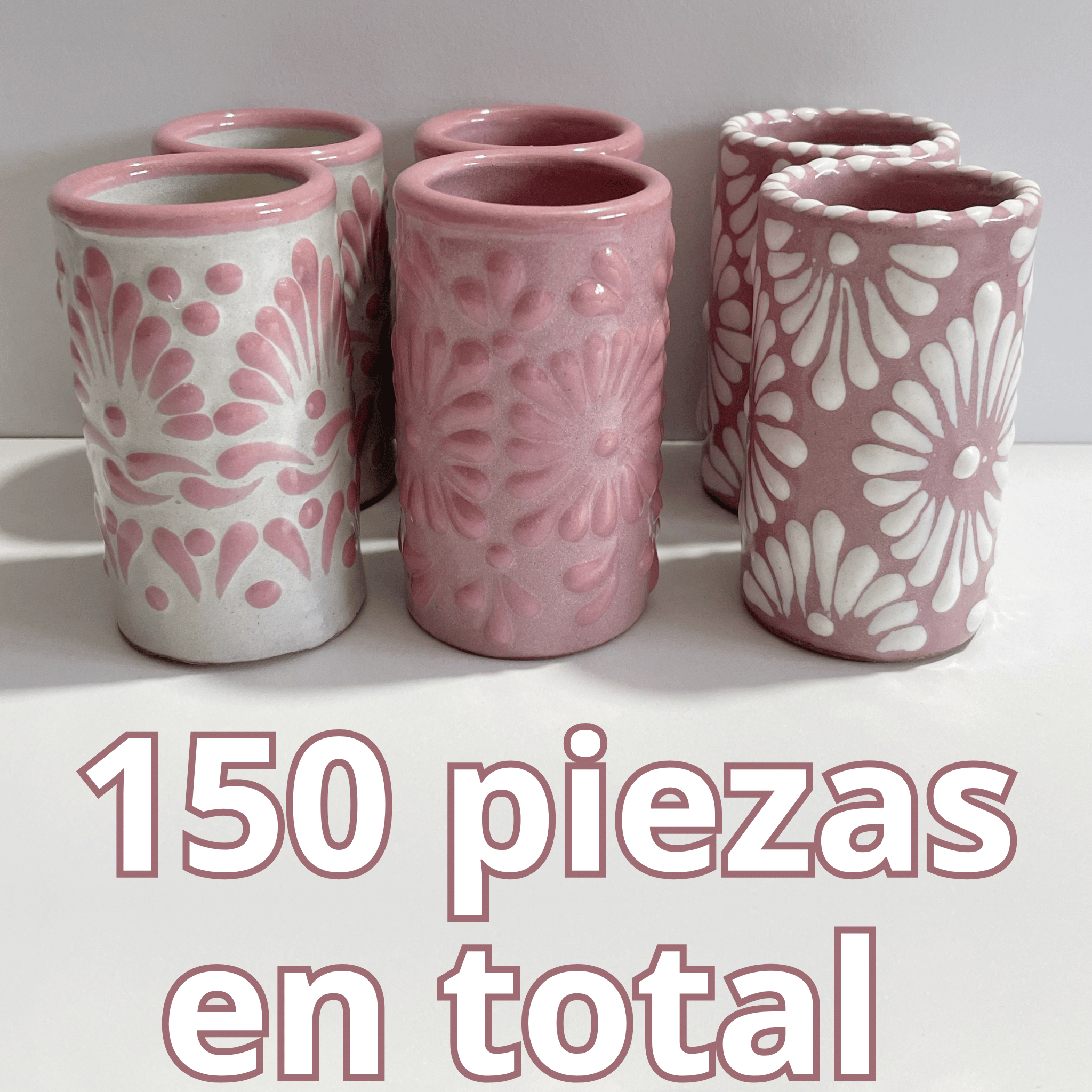 TEQUILERO SET ROSA
