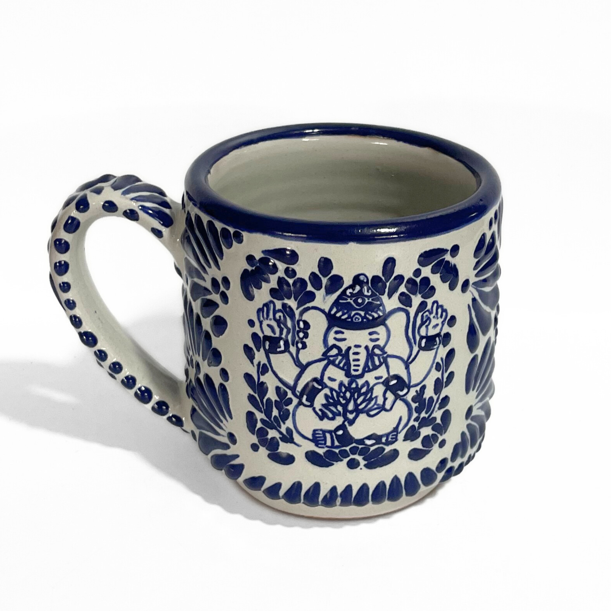 AGUSTO YOGA TAZA RECTA ESTANDAR MIK AZUL COBALTO COLABORACIÓN