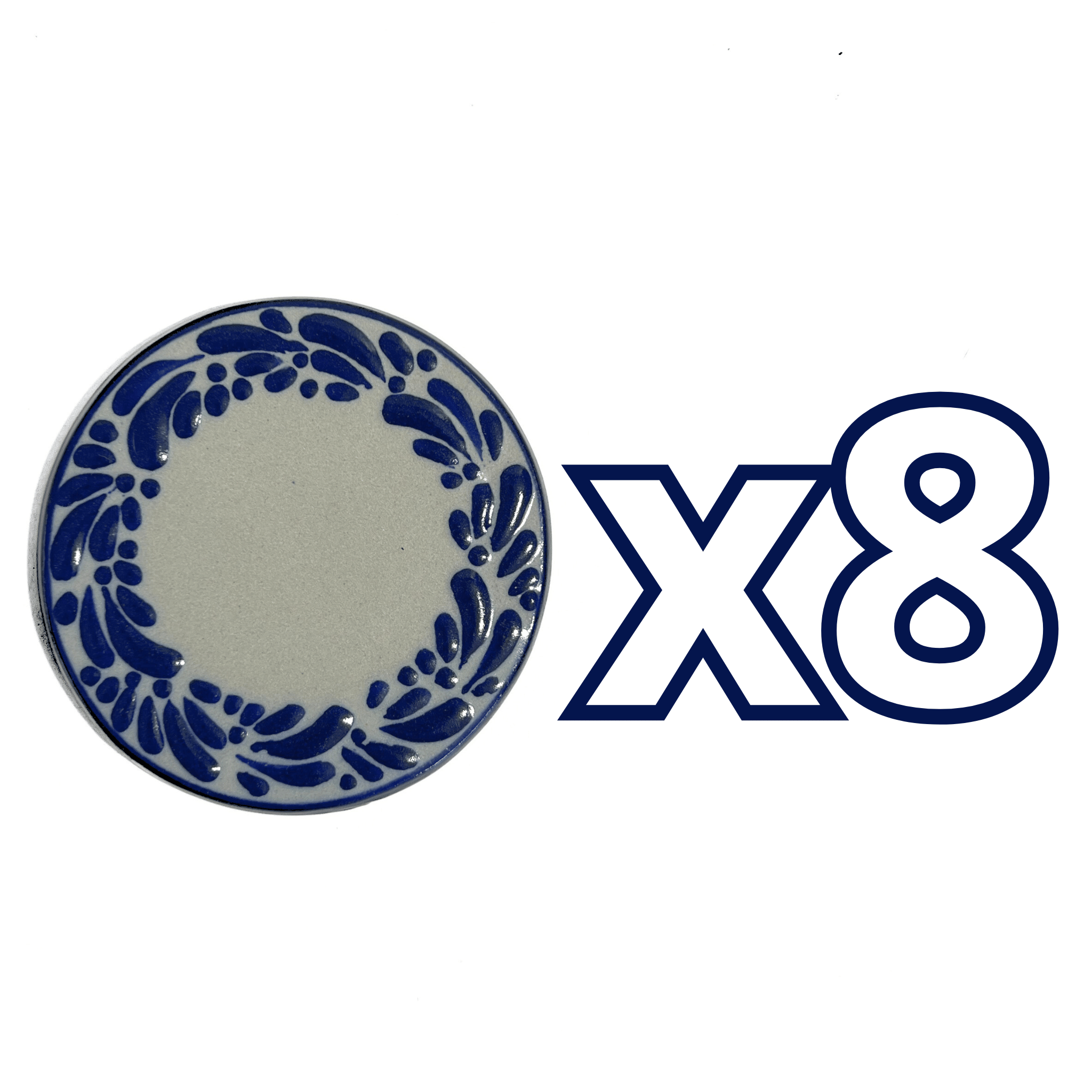 PORTA VASO FONDO TRADICIONAL MIK CENEFA AZUL