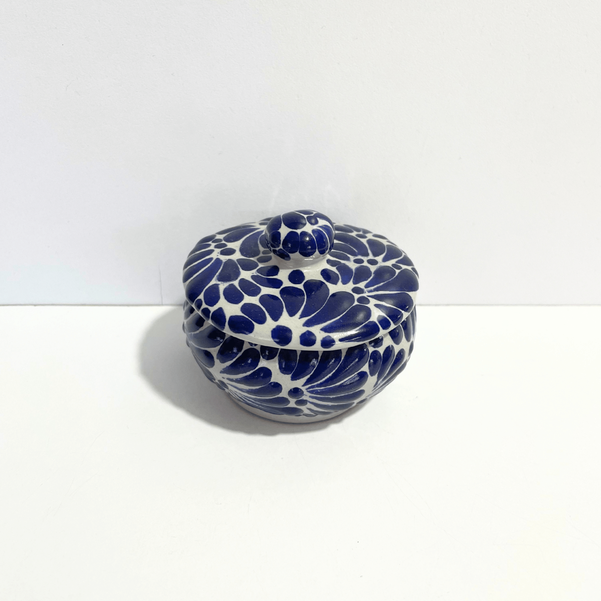 ALHAJERO TAPA BOTON CHICO NO PERSONALIZADO FONDO TRADICIONAL MIK AZUL COBALTO