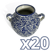MACETA CUBANA MEDIANA FONDO TRADICIONAL MIK AZUL COBALTO