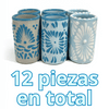 SET TEQUILERO AZUL TURQUESA