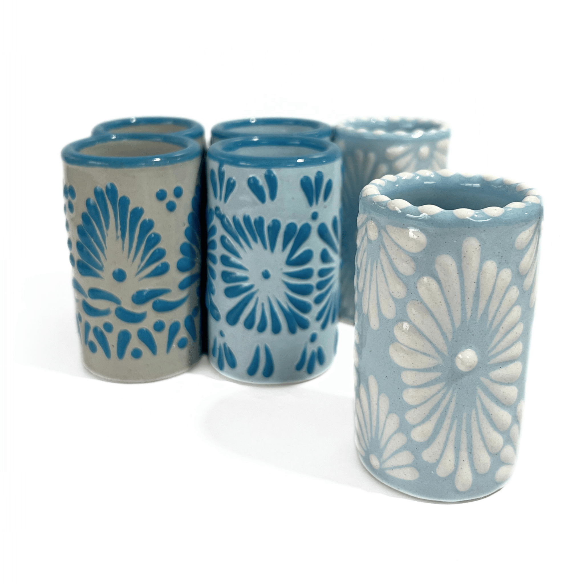 SET TEQUILERO AZUL TURQUESA