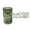 TEQUIVELA 8 CARACTERES FONDO TRADICIONAL CENEFA VERDE BANDERA PERSONALIZADA