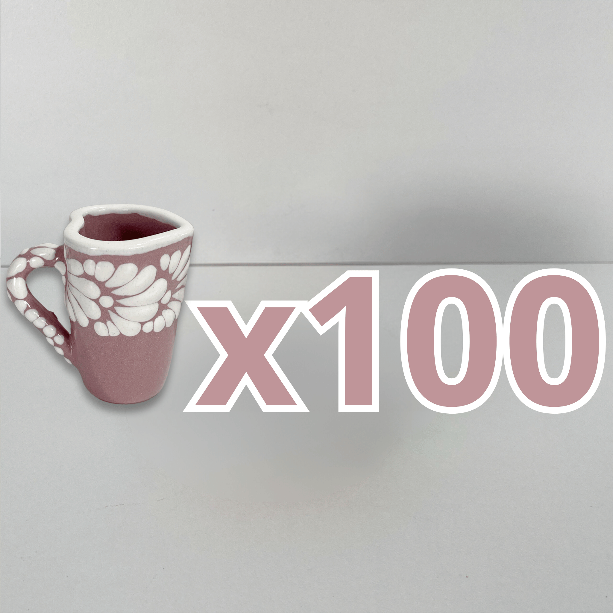 TEQUILERO CORAZON CON ASA NO PERSONALIZADO FONDO ROSA CENEFA MIK BLANCO