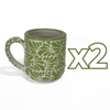 TAZA RECTA ESTANDAR FONDO TRADICIONAL MIK VERDE LIMON