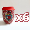 TERMO BOLITA FONDO TRADICIONAL MIK ROJO SAGRADO CORAZON