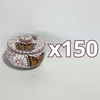 ALHAJERO TAPA BOTON NO PERSONALIZADO FONDO TRADICIONAL MIK ROSA MARIPOSAS