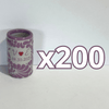 TEQUILERO PERSONALIZADO FONDO TRADICIONAL MIK MORADO INICIALES Y FECHA CON CORAZON