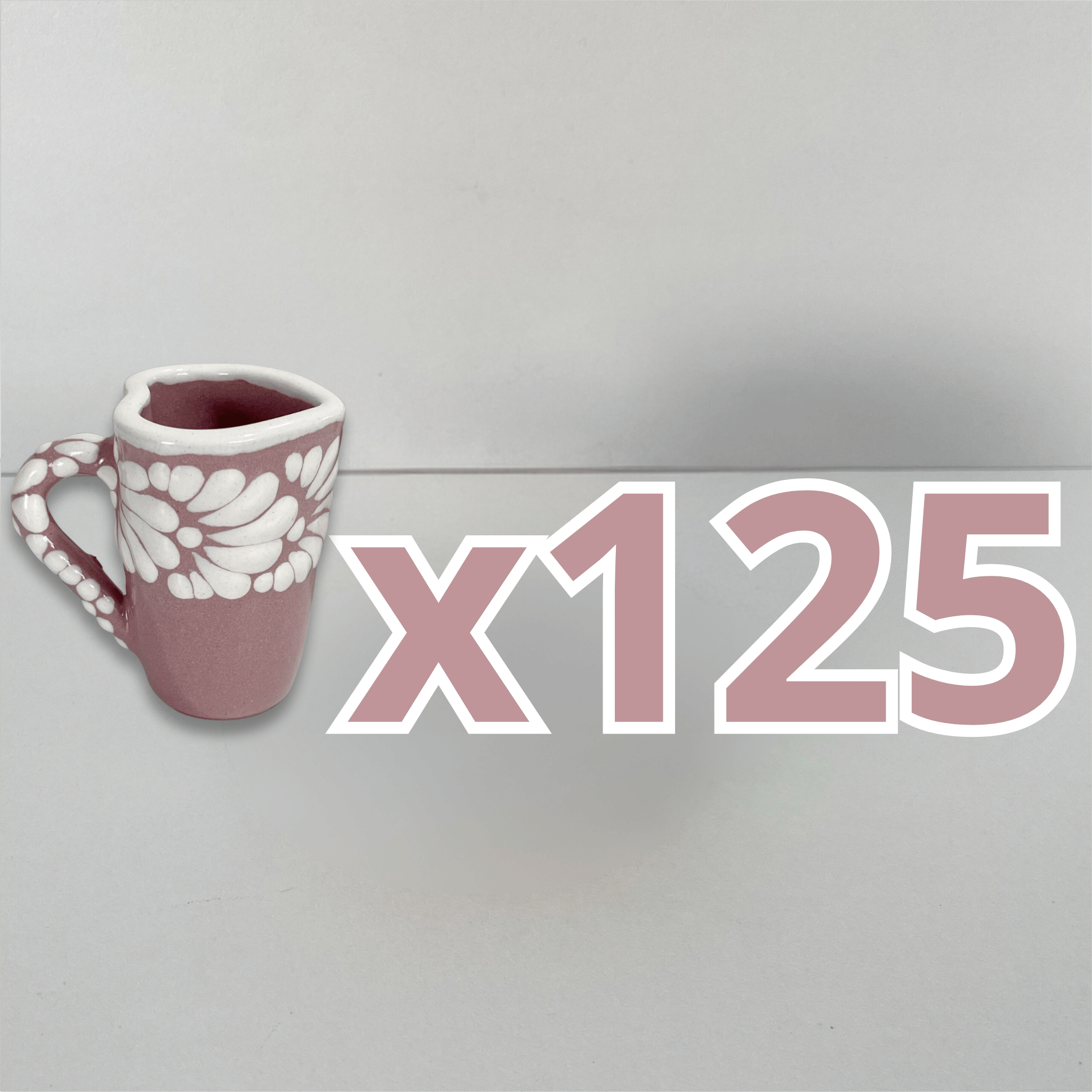 TEQUILERO CORAZON CON ASA NO PERSONALIZADO FONDO ROSA CENEFA MIK BLANCO