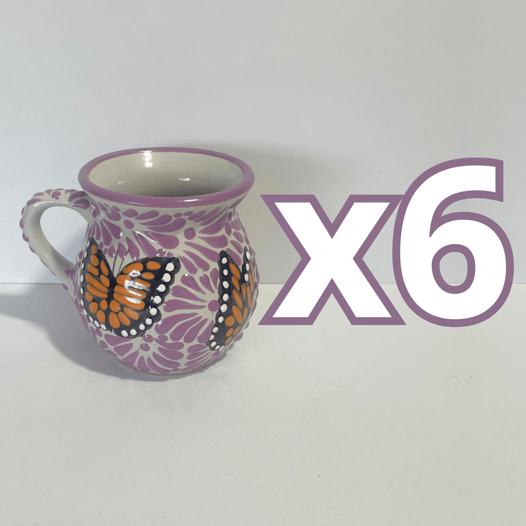 JARRO FONDO TRADICIONAL MIK MORADO MARIPOSAS