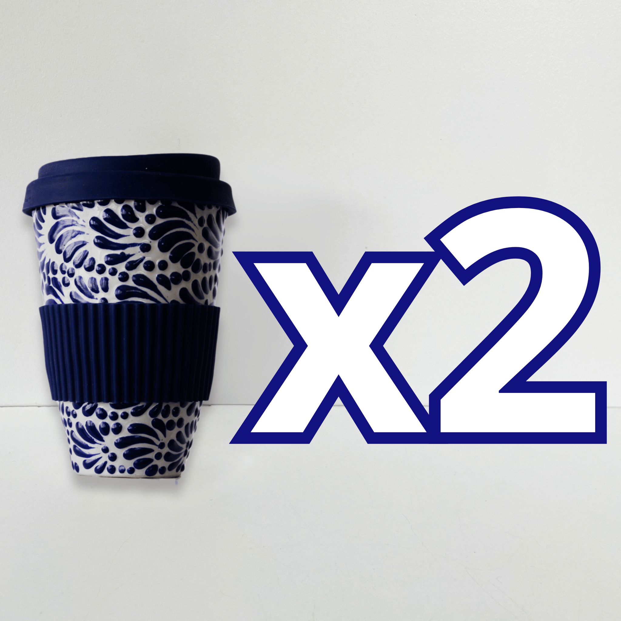 TERMO 15 CM SIN ASA FONDO TRADICIONAL MIK AZUL COBALTO