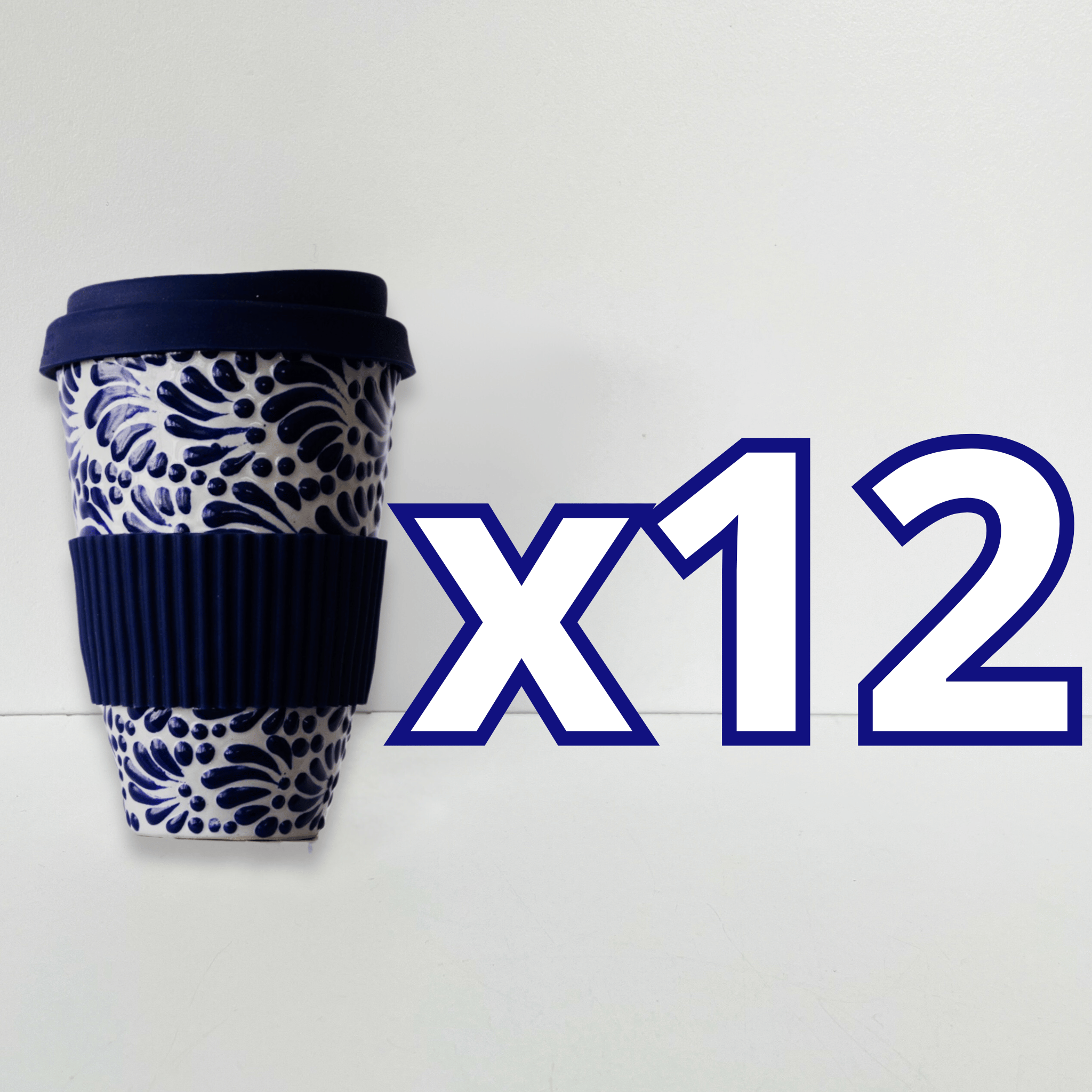 TERMO 15 CM SIN ASA FONDO TRADICIONAL MIK AZUL COBALTO