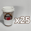 TERMO 15 CM SIN ASA FONDO CAFE MIK BLANCO SAGRADO CORAZON