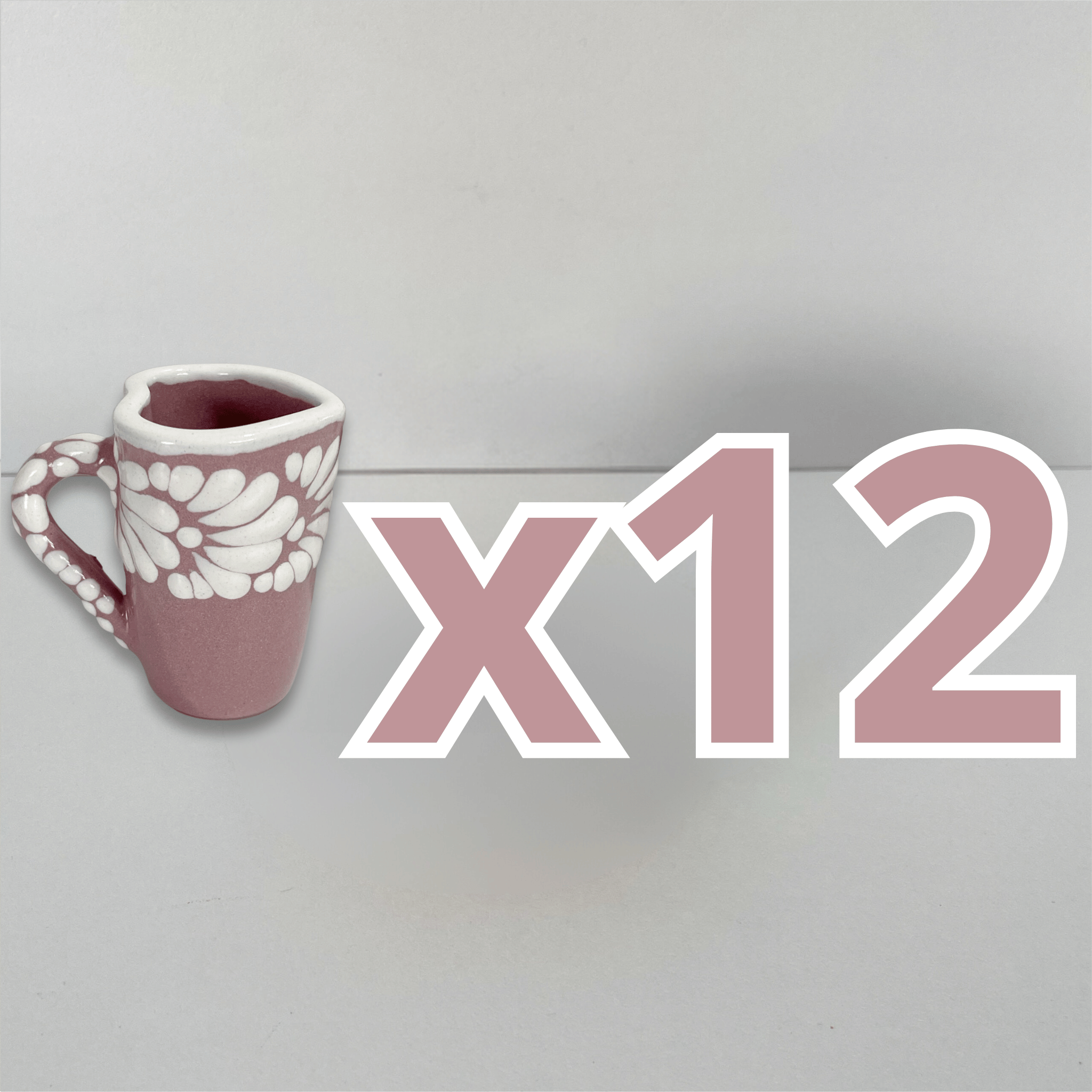 TEQUILERO CORAZON CON ASA NO PERSONALIZADO FONDO ROSA CENEFA MIK BLANCO