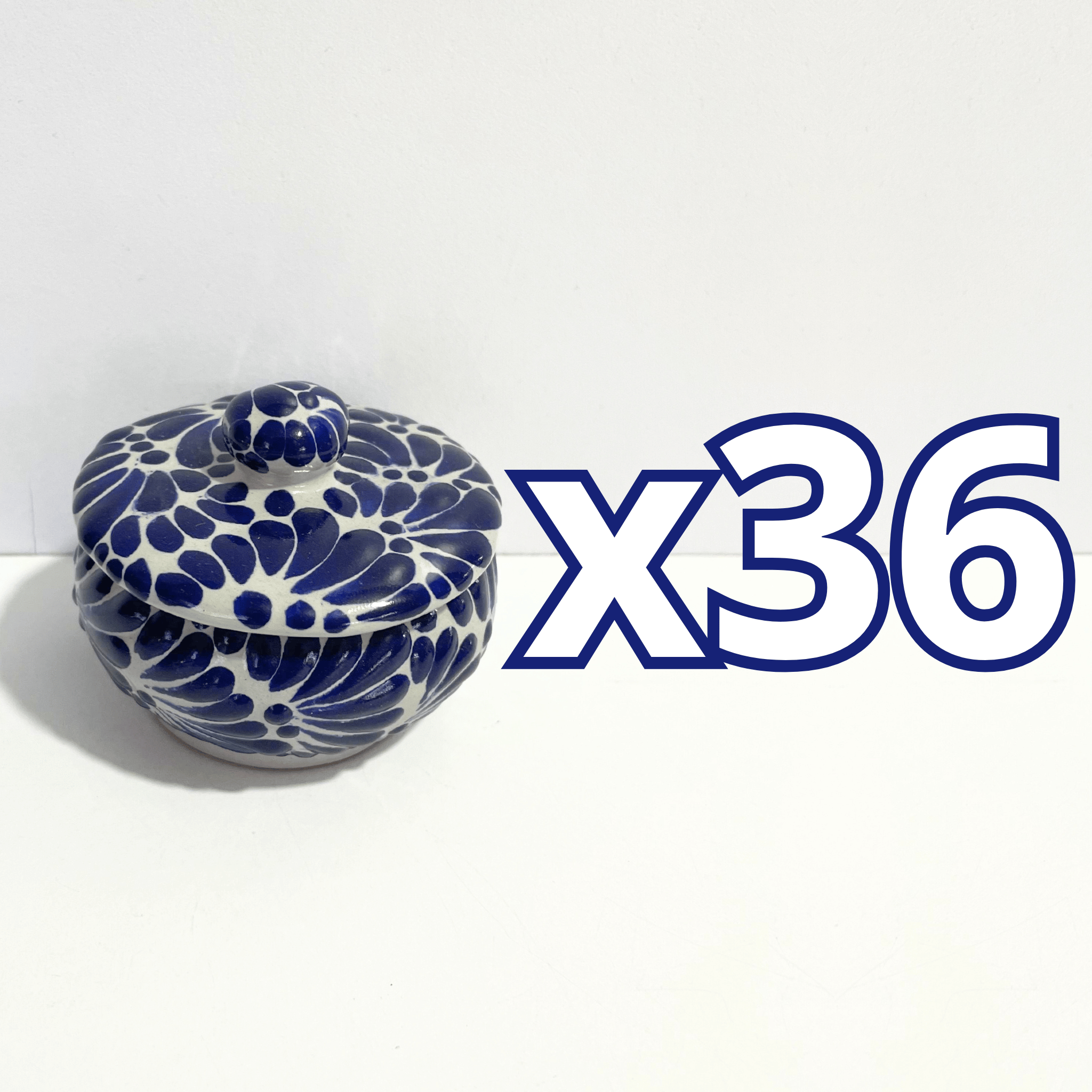 ALHAJERO TAPA BOTON CHICO NO PERSONALIZADO FONDO TRADICIONAL MIK AZUL COBALTO