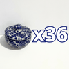ALHAJERO TAPA BOTON CHICO NO PERSONALIZADO FONDO TRADICIONAL MIK AZUL COBALTO