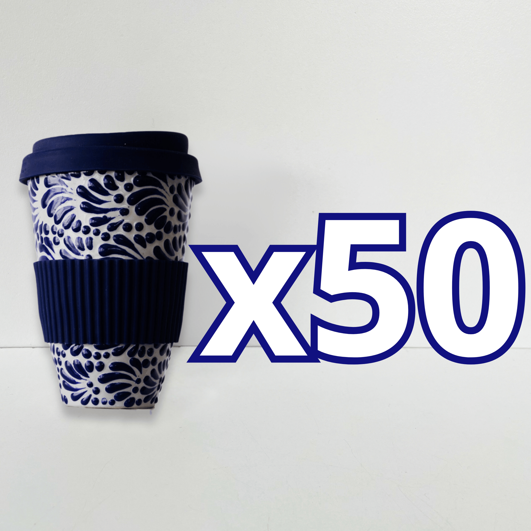TERMO 15 CM SIN ASA FONDO TRADICIONAL MIK AZUL COBALTO