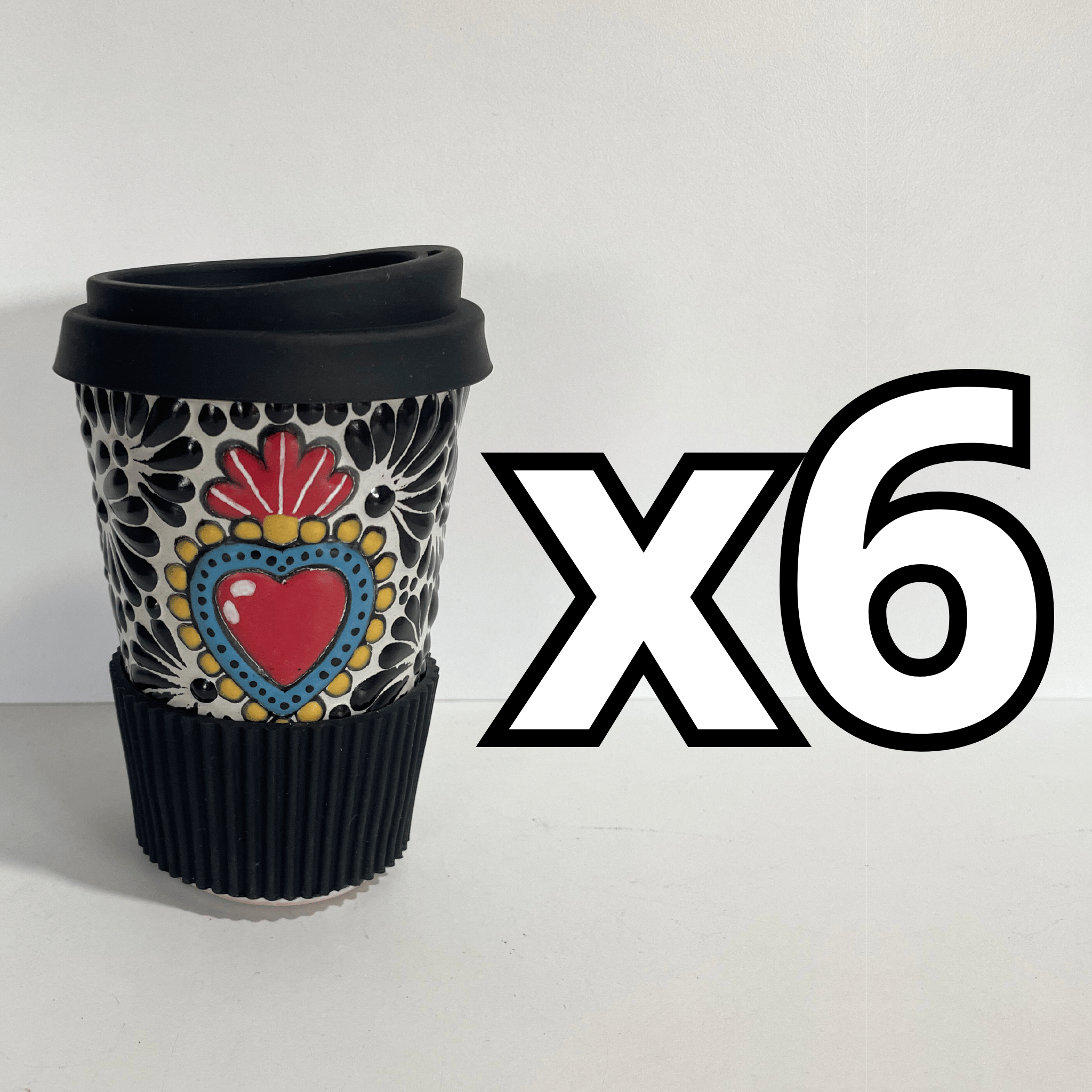 TERMO 15 CM SIN ASA FONDO TRADICIONAL MIK NEGRO SAGRADO CORAZON