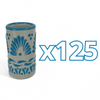 TEQUILERO NO PERSONALIZADO FONDO BABY BLUE CENEFA ABANICO AZUL TURQUESA