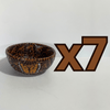 TAZON 15 CM FONDO CAFE MIK CAFE CHOCOLATE MARIPOSAS