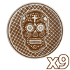 PLATO PLANO CALAVERA CAFE