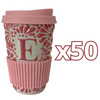 TERMO 15 CM SIN ASA FONDO TRADICIONAL MIK ROSA INICIAL PERSONALIZADO