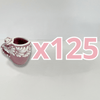 TEQUILERO BARRIL EN FORMA DE CORAZON CON ASA NO PERSONALIZADO FONDO ROSA CENEFA MIK BLANCO