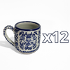 AGUSTO YOGA TAZA RECTA ESTANDAR MIK AZUL COBALTO COLABORACIÓN